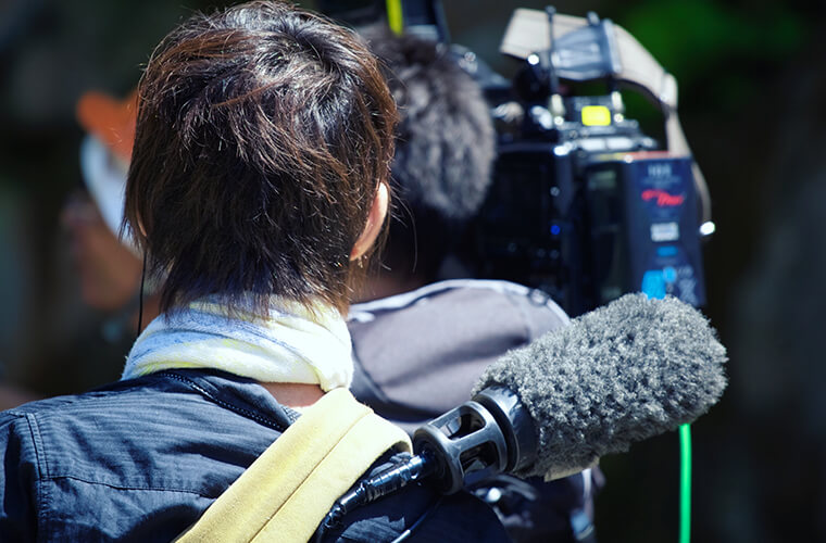 写真：利用プラン　ロケ車・機材車